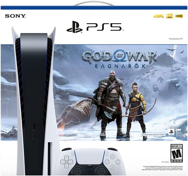 PlayStation PS5 Console – God of War Ragnarök Bundle