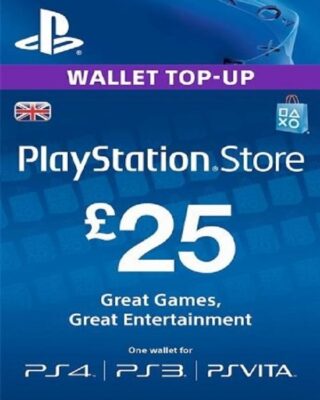 PlayStation PSN Card 35 GBP Wallet Top Up Best Price in Pakistan