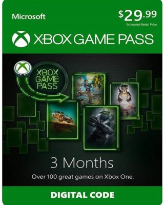 Xbox Game Pass 3 Month Membership Xbox One Digital Code Best Price in Pakistan