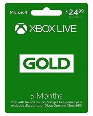 Xbox Live 3 Months Membership International Best Price in Pakistan