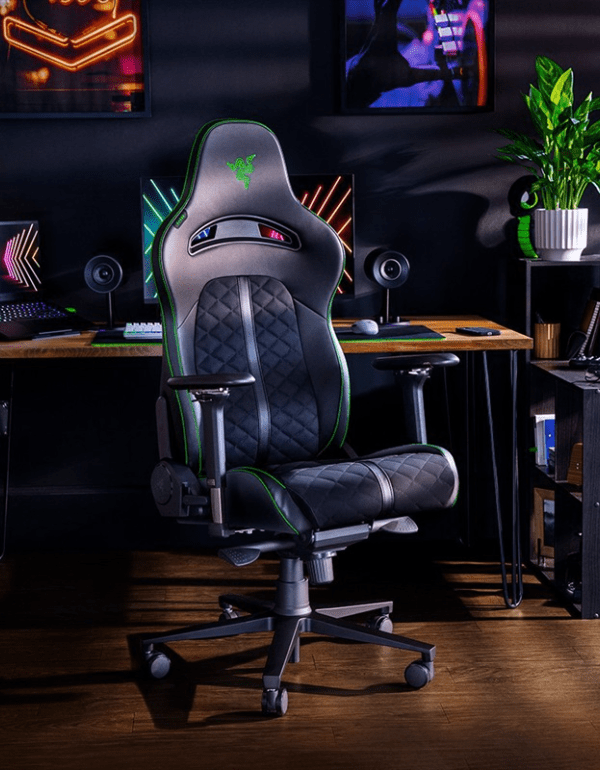 Razer Enki – Gaming Chair for All-Day Gaming Comfort (Green/Black) Best Price in Pakistan