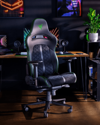 Razer Enki – Gaming Chair for All-Day Gaming Comfort (Green/Black) Best Price in Pakistan