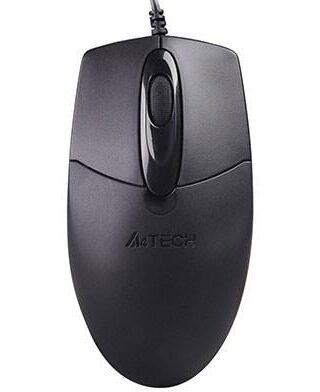 A4Tech OP-720S Wired Silent Click Mouse | Black