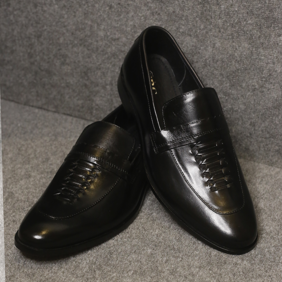 Elegant Black Leather Formal Loafers for Men – FBM 0028 Elegant Black Leather Formal Loafers for Men – FBM 0028