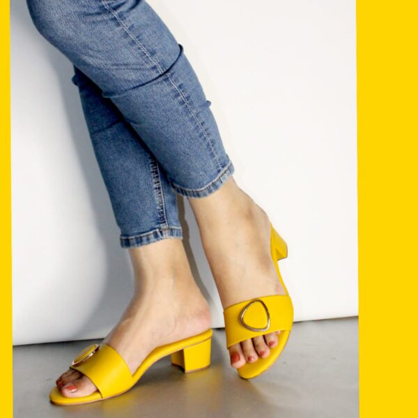 Yellow Women Graceful Glam Formal Sandals