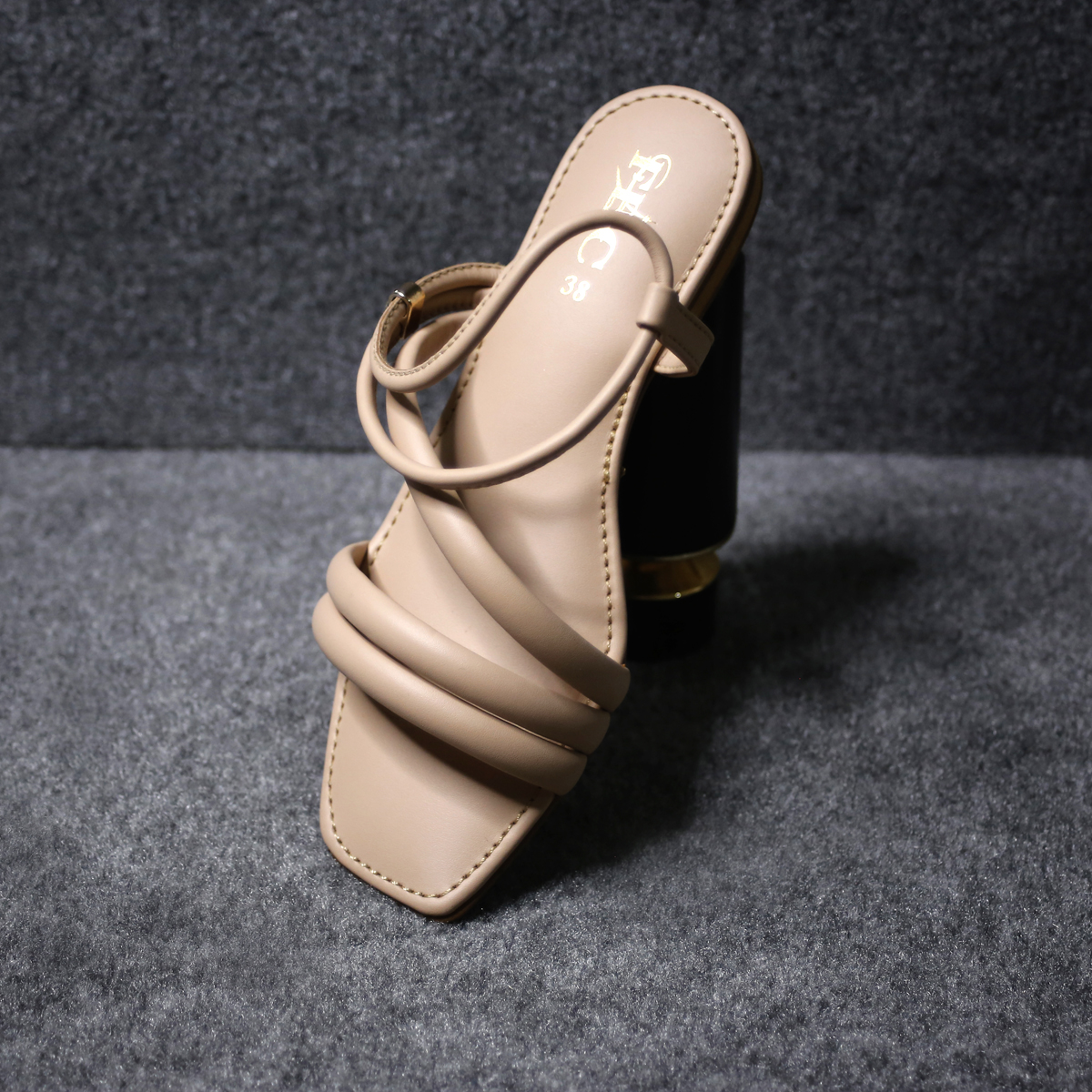 Beige Women Fancy Handmade Sandal Beige Women Fancy Handmade Sandal
