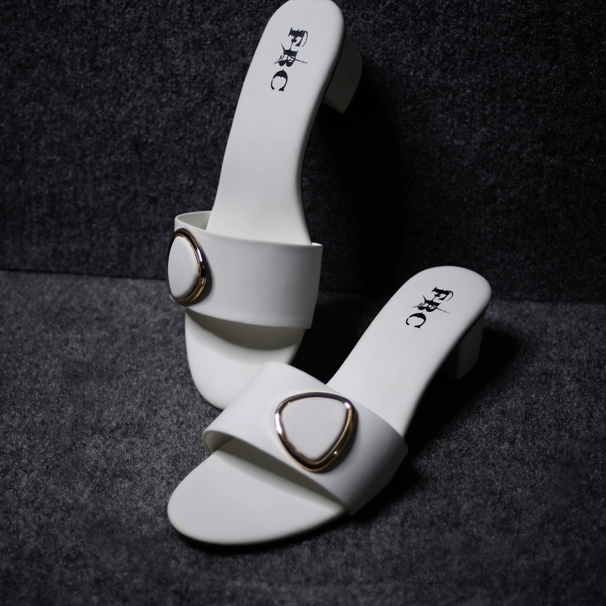 White Women Imperial Touch Fancy Sandals White Women Imperial Touch Fancy Sandals