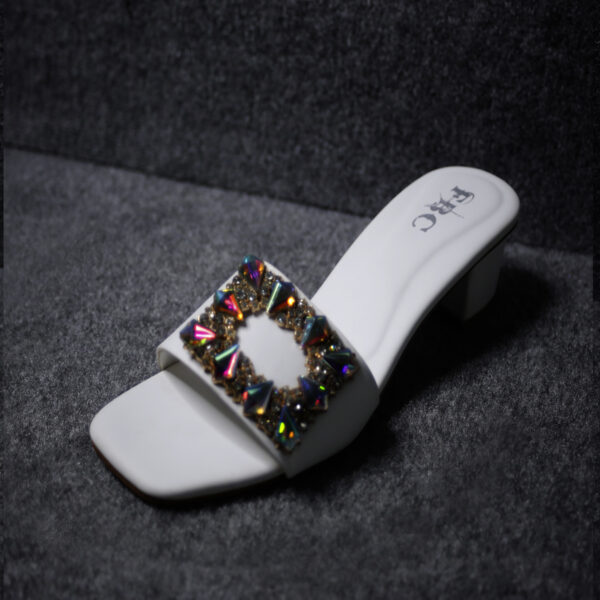 White Women Fancy Breeze Walk Sandals