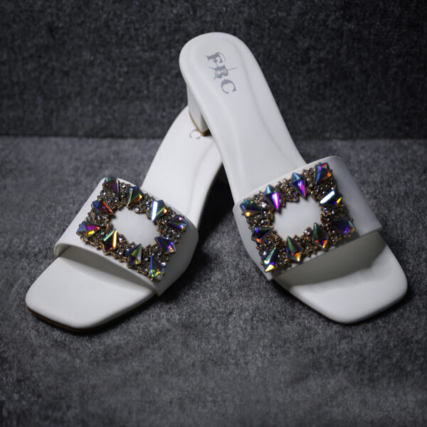White Women Fancy Breeze Walk Sandals