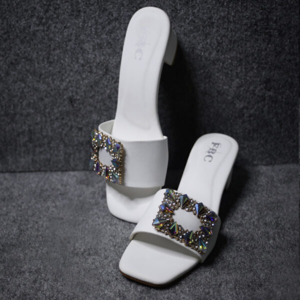 White Women Fancy Breeze Walk Sandals