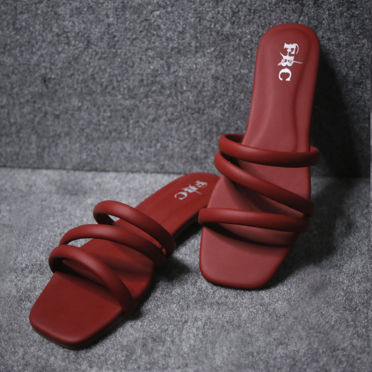 Red Women Breeze Walk Formal Slippers Red Women Breeze Walk Formal Slippers
