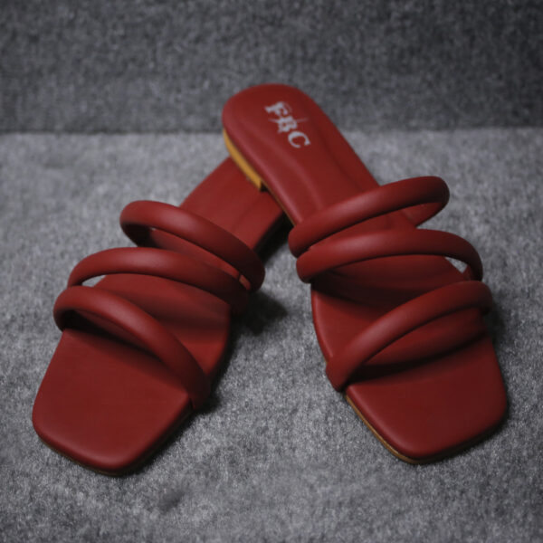 Red Women Breeze Walk Formal Slippers
