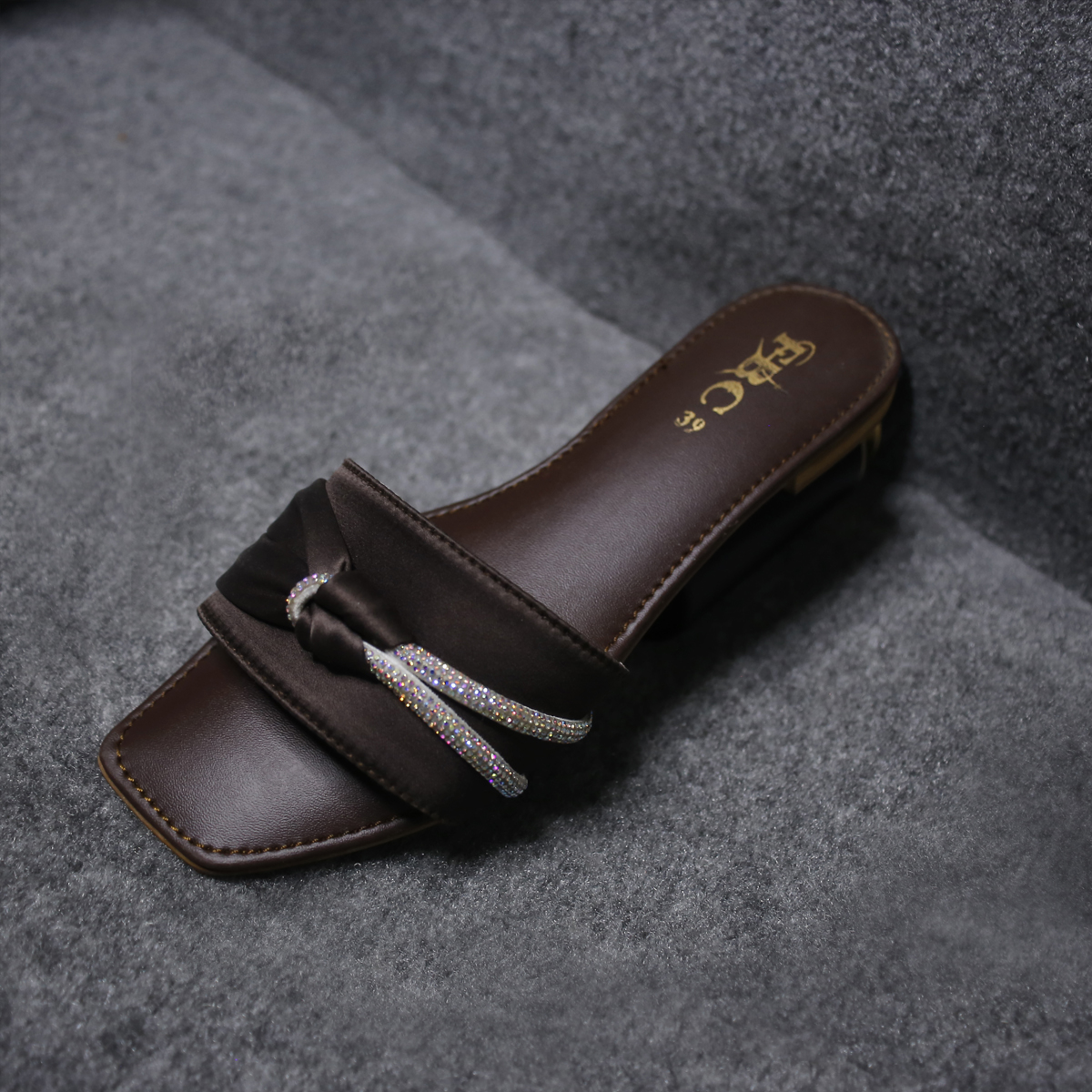 Brown Women Whisper Walk Formal Slippers Brown Women Whisper Walk Formal Slippers
