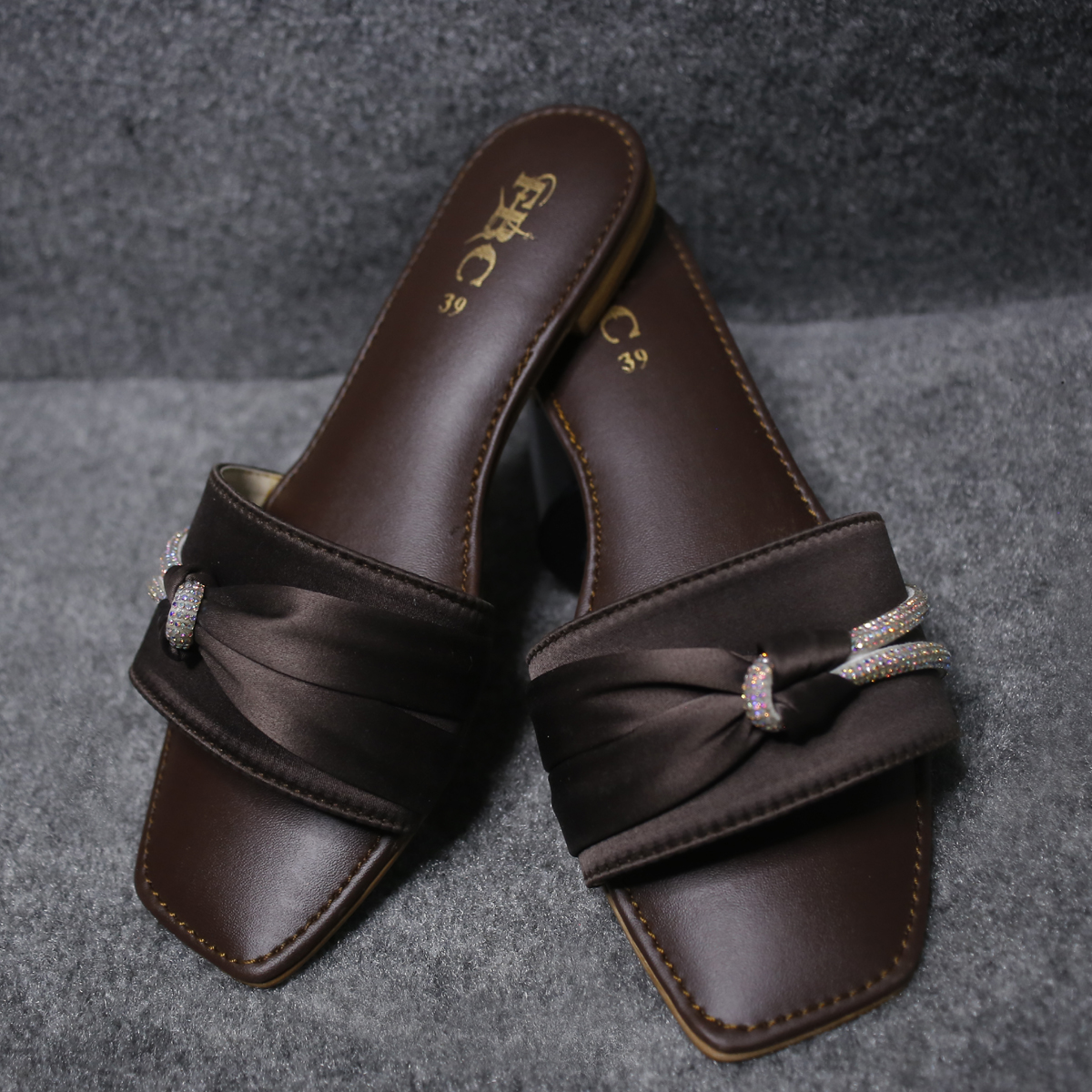 Brown Women Whisper Walk Formal Slippers Brown Women Whisper Walk Formal Slippers