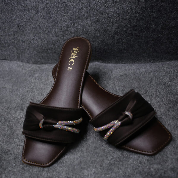 Brown Women Whisper Walk Formal Slippers