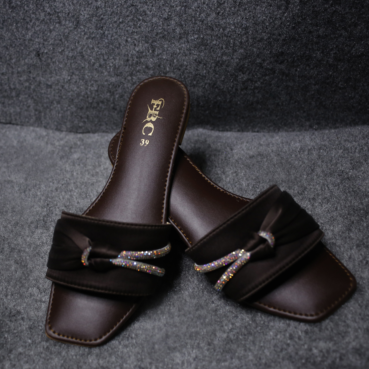 Brown Women Whisper Walk Formal Slippers Brown Women Whisper Walk Formal Slippers