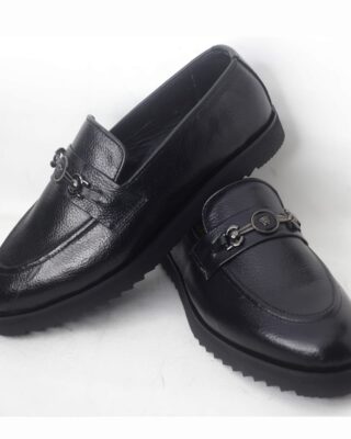 Elegant Black Loafer for Men- FBM 0015 Elegant Black Loafer for Men- FBM 0015
