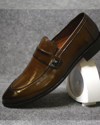 Brown Leather Loafer – FBM 0004 Brown Leather Loafer – FBM 0004