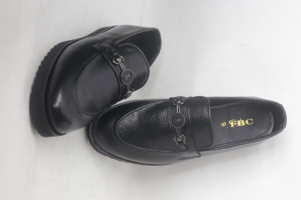 Elegant Black Loafer for Men- FBM 0015