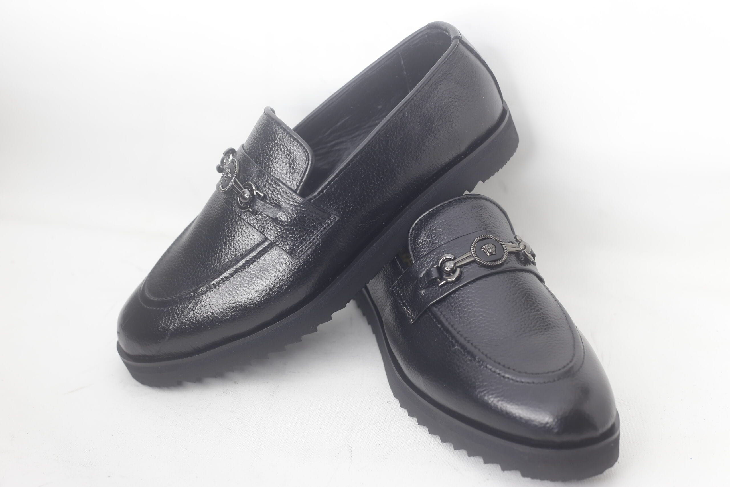 Elegant Black Loafer for Men- FBM 0015 Elegant Black Loafer for Men- FBM 0015