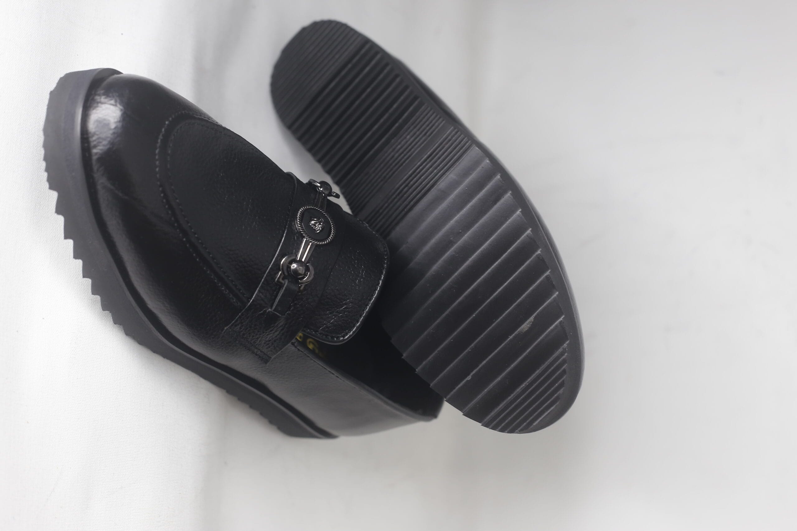 Elegant Black Loafer for Men- FBM 0015 Elegant Black Loafer for Men- FBM 0015