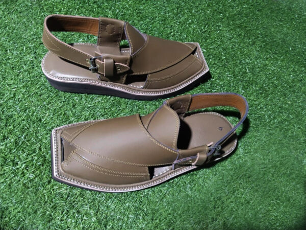 Premium Quality Skin Colour Leather Kaptaan Chappal